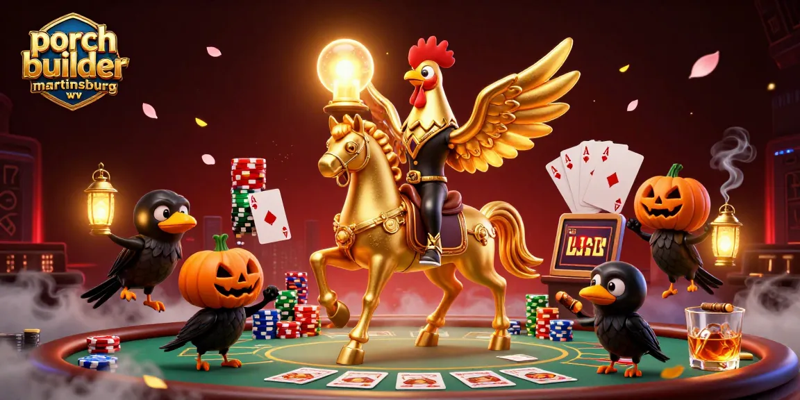 Experience the thrill of "porch builder martinsburg wv" at the ultimate casino night, showcasing vibrant gaming action and detailed 3D illustrations.