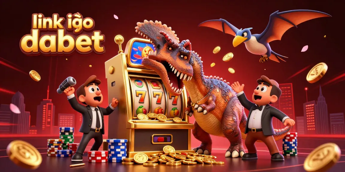Experience the thrill at link vào dabet with a pachycephalosaurus jackpot moment amongst casino chaos.