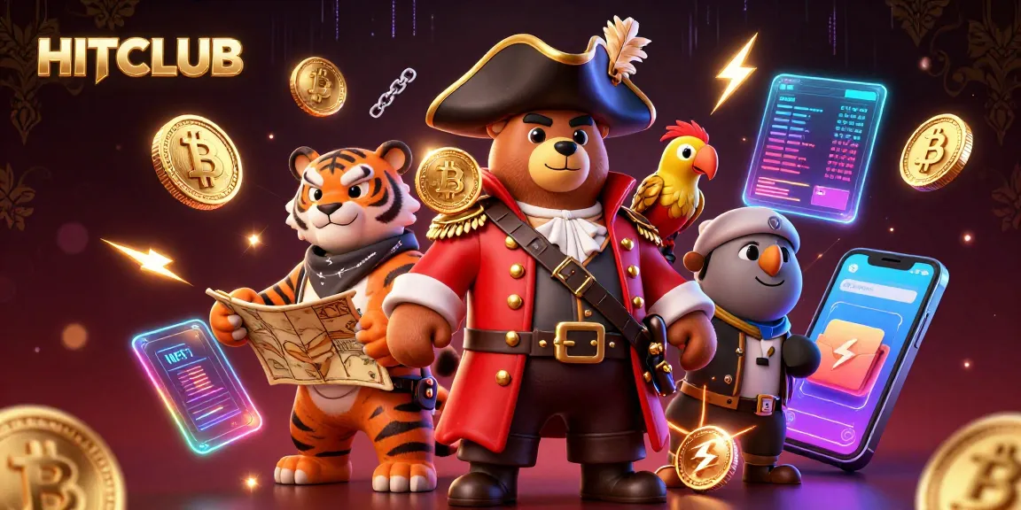 Join HITCLUB for thrilling games with vibrant energy and captivating casino elements.