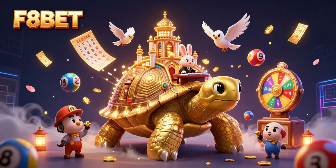 Experience vibrant gameplay at F8BET with iconic casino elements and dynamic winning actions.