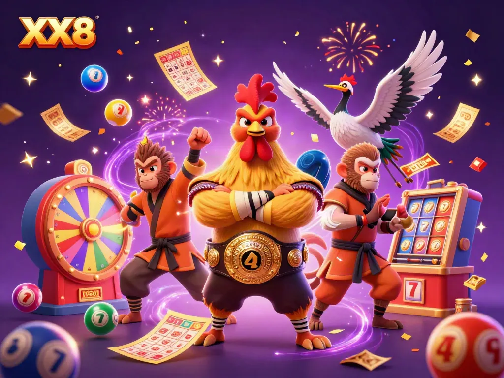 Experience the excitement of XX8 with thrilling characters and dynamic casino elements.