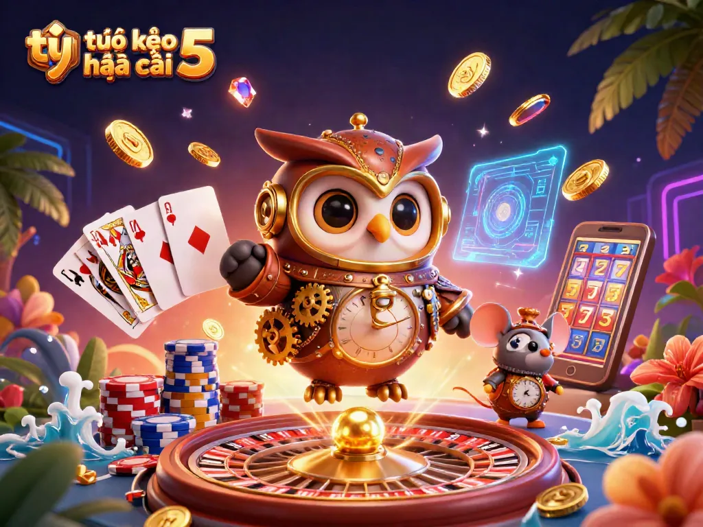 Experience tỷ lệ kèo nhà cái 5 with dynamic casino elements and immersive gaming visuals.